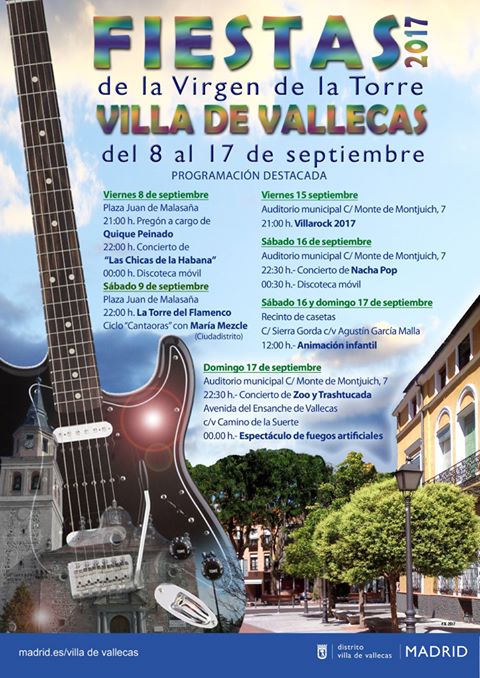 Fiestas Villa de Vallecas 2017