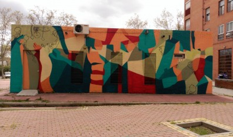 Fachada AV Palomeras Vallecas