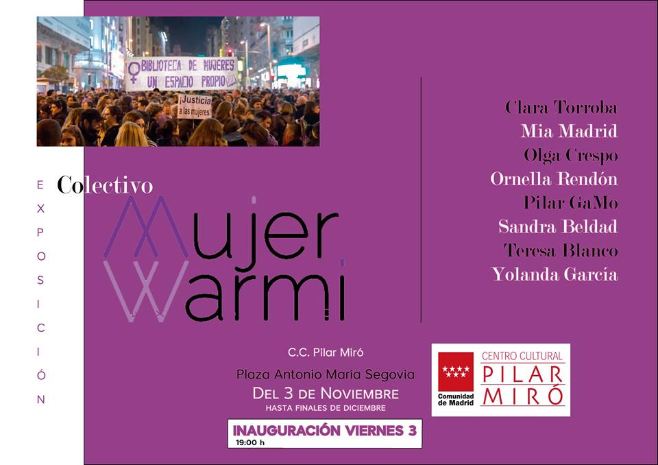 Exposición Biblioteca de Mujeres Vallecas