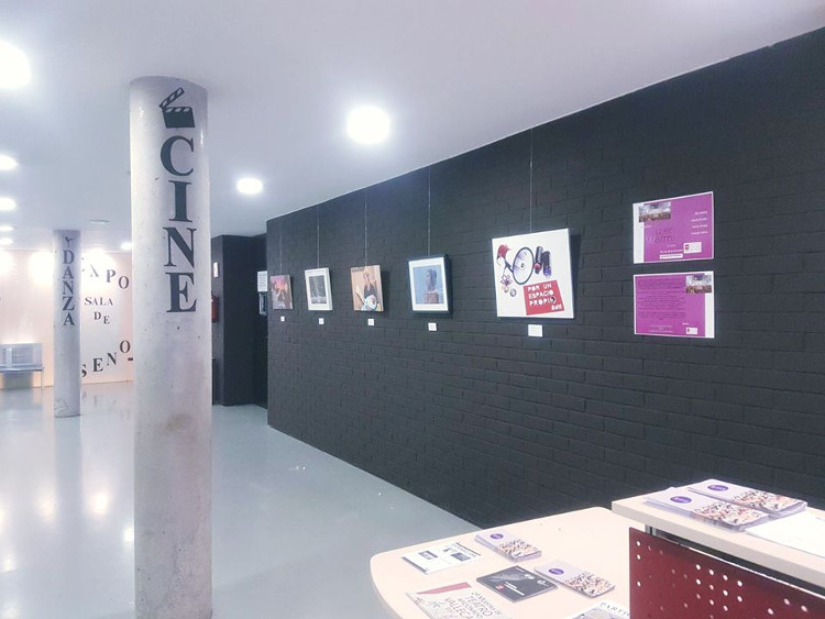 Exposición Biblioteca de Mujeres Vallecas