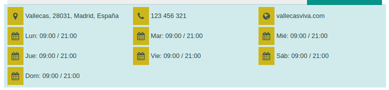 Embajador de Vallecas contacto y horario