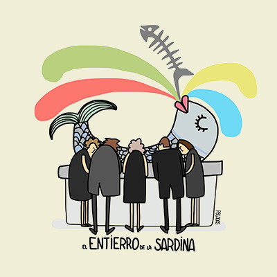 Entierro de la Sardina Carnaval 2020 Vallecas