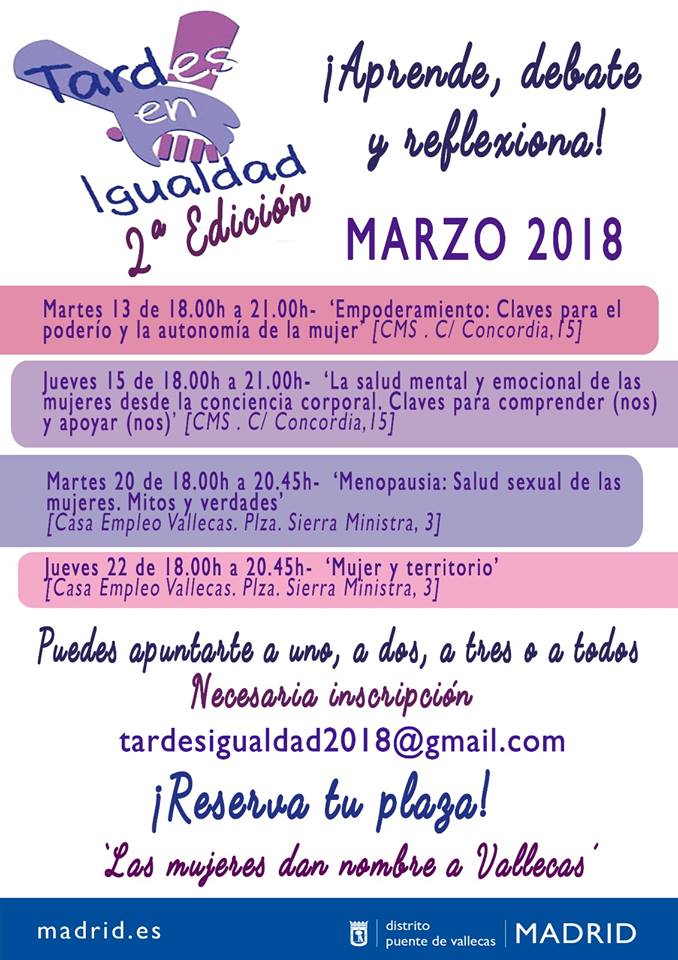 Talleres Igualdad Vallecas