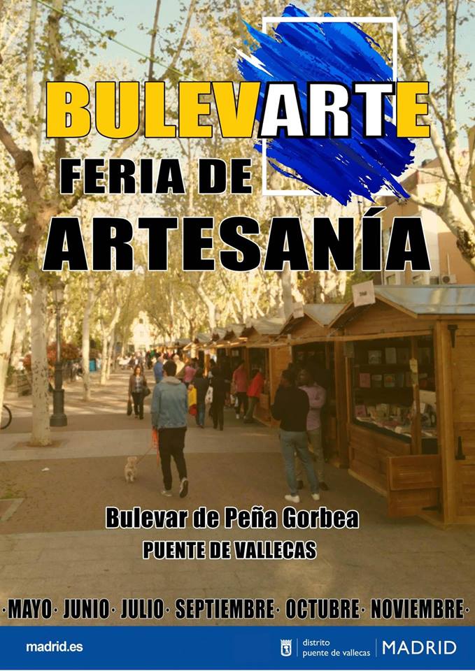 Feria de artesanía BulevArte Vallecas