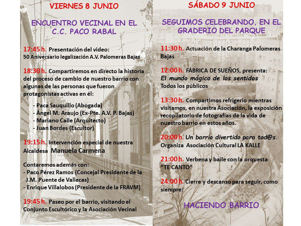 Fiestas Palomeras Bajas Vallecas