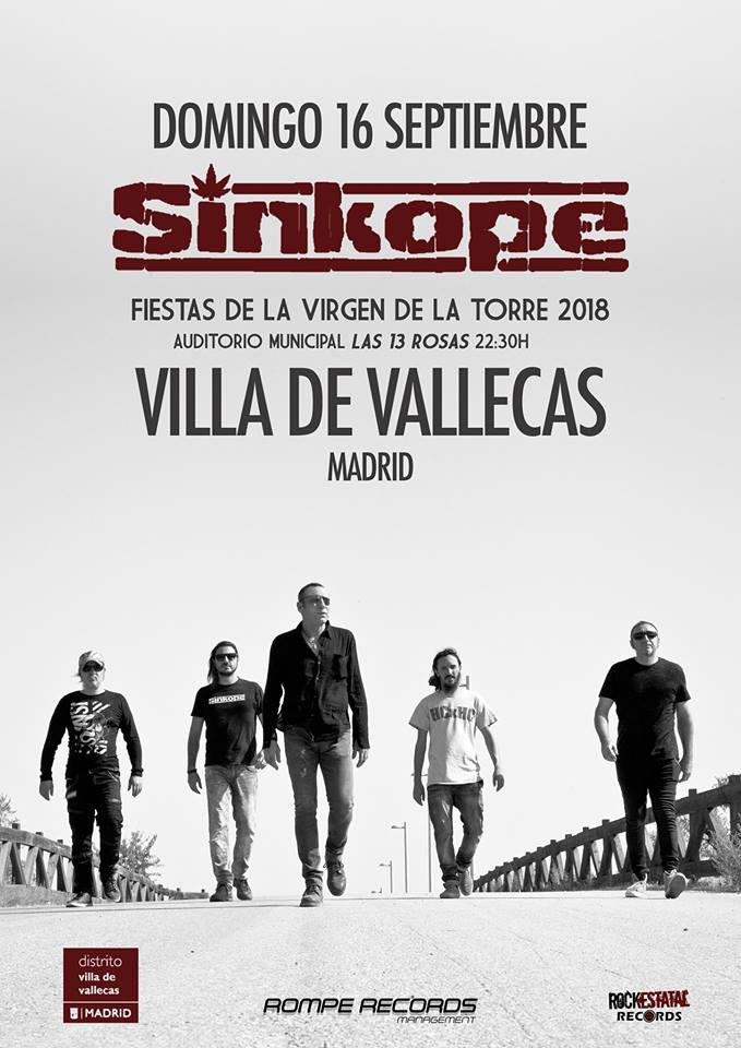 sinkope concierto Vallecas