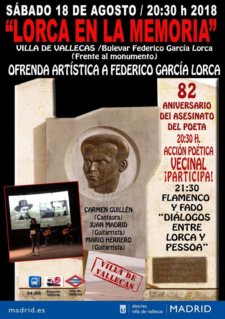 Lorca en la memoria Vallecas