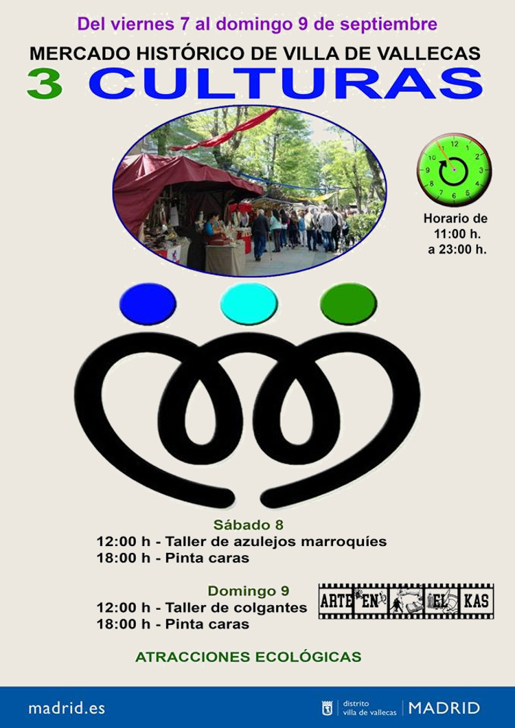 Mercado 3 culturas Vallecas