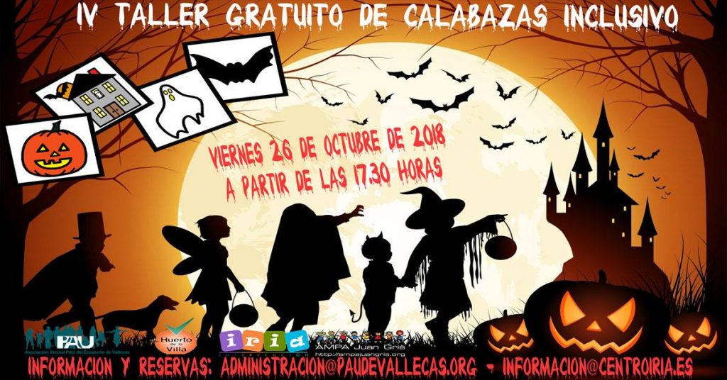 Taller de calabazas Halloween