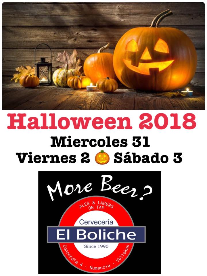 Halloween 2018 en Boliche