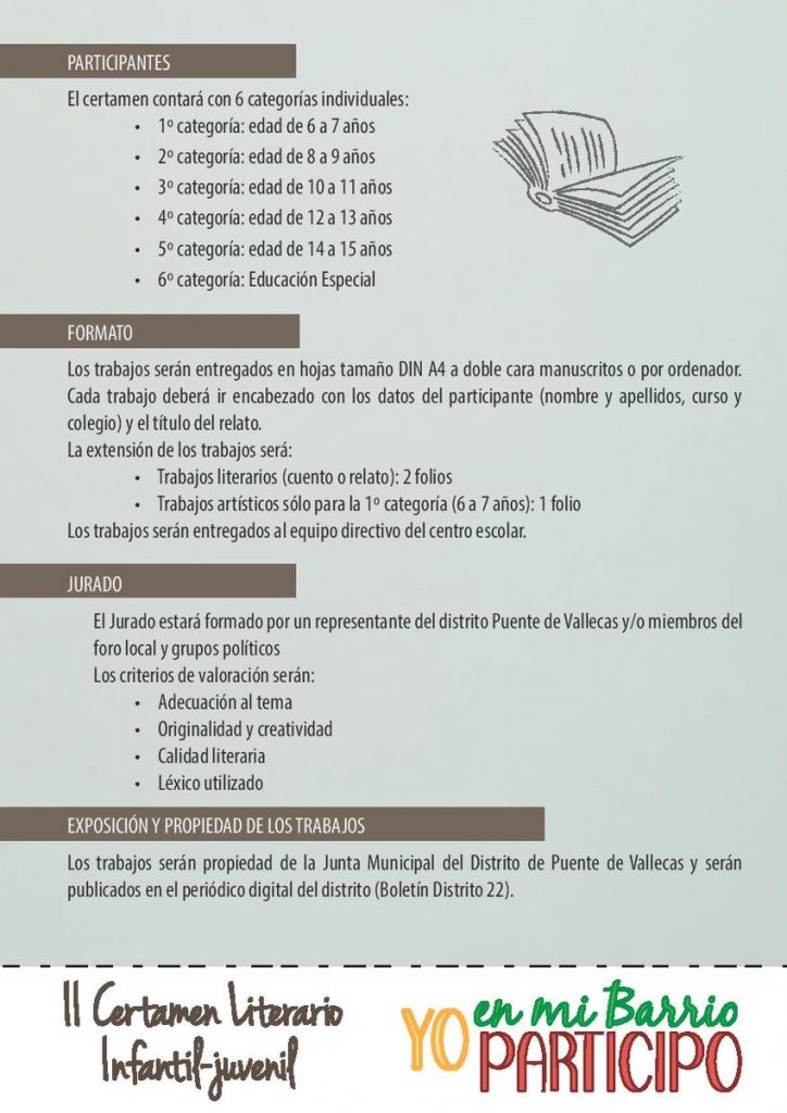 Yo en mi barrio Participo Vallecas