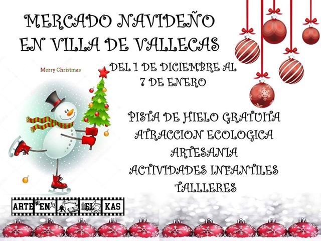 Mercadillo navideño Villa de Vallecas
