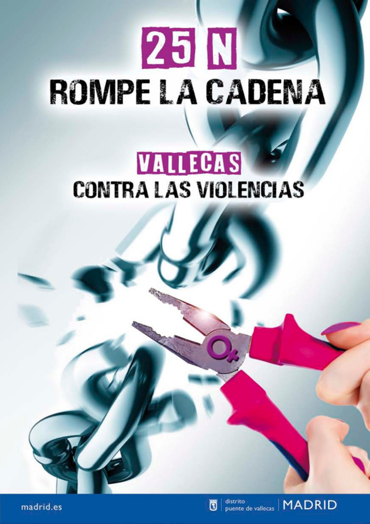 Rompe-la-cadena Vallecas 25N
