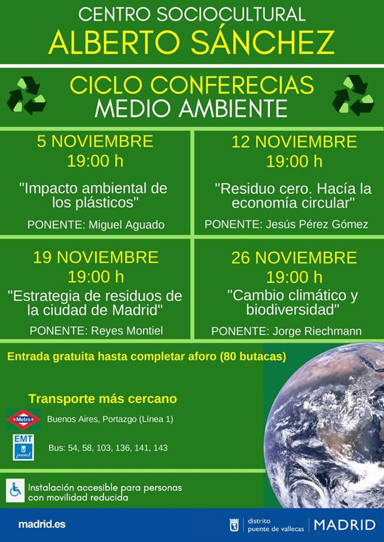 Conferencias Medio AMbiente Vallecas