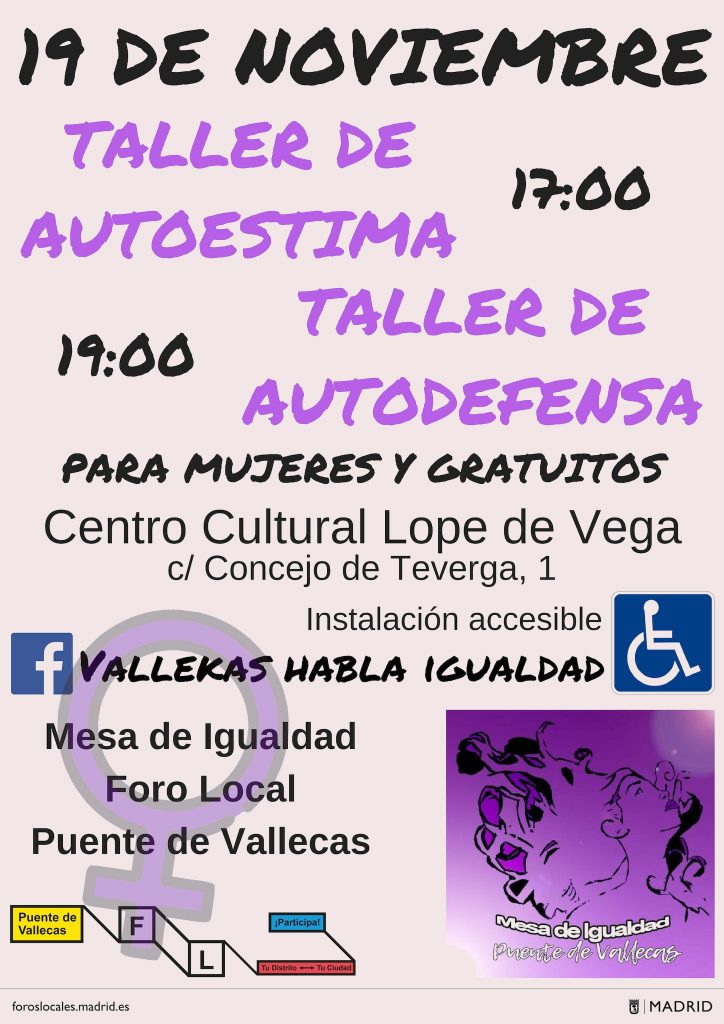 Taller Autoestima Vallecas
