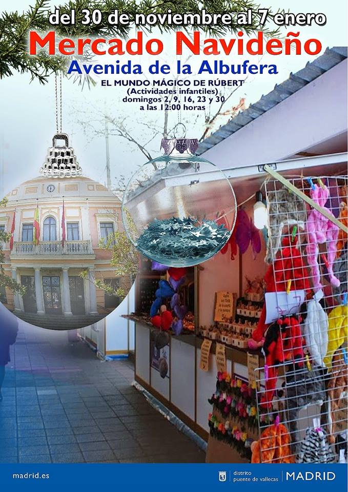 Mercado navideño Puente de Vallecas