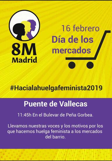 8M Madrid Puente de Vallecas