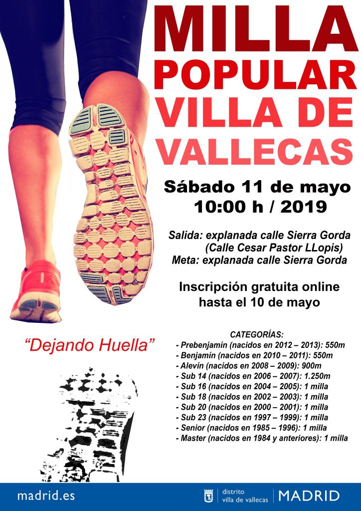 Milla popular Villa de Vallecas 2019