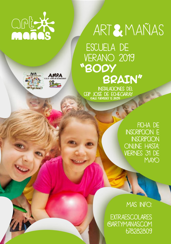 Campamento verano 2019_Art&Mañas _BodyBrain Vallecas