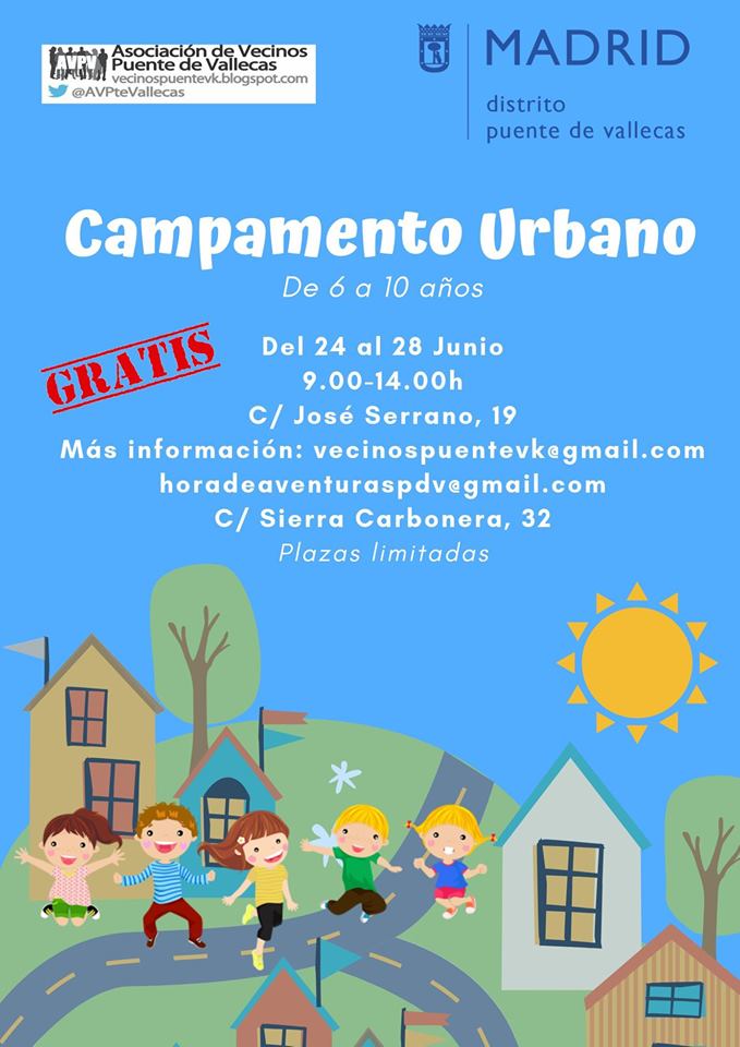 Campamento urbano vallecas