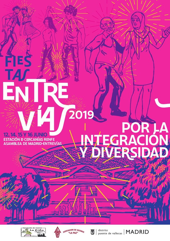 Fiestas Entrevias 20196 Vallecas