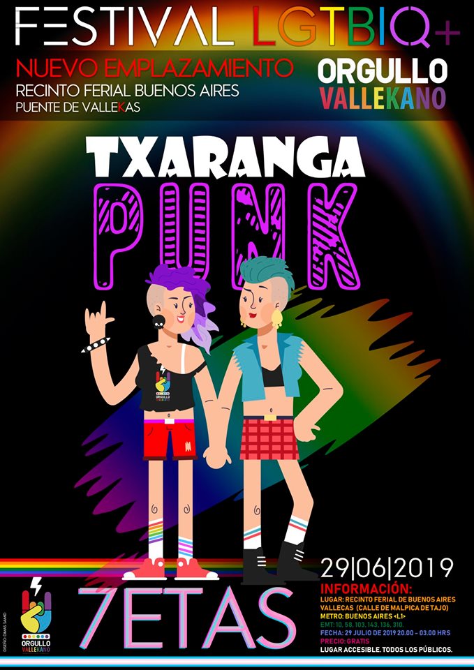 Txaranga Punk Orgullo-Vallekano2019
