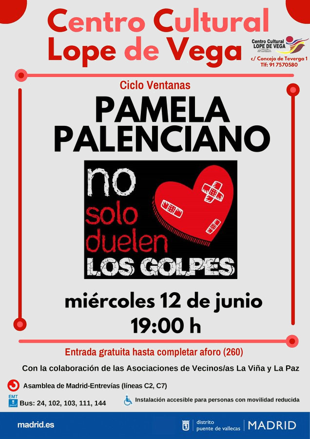 No solo duelen los golpes POamela Palenciano Vallecas
