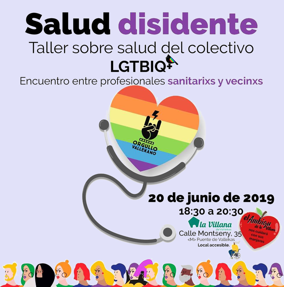 Salud disidente Orgullo Vallekano 2019