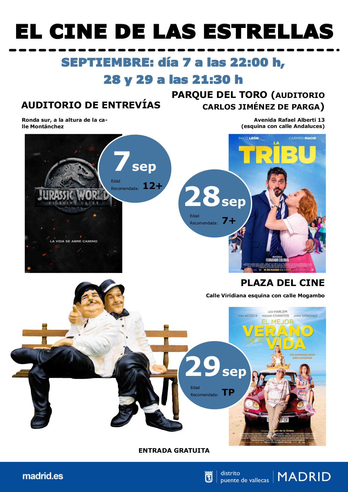 Ciclo Cine de las Estrellas Vallecas