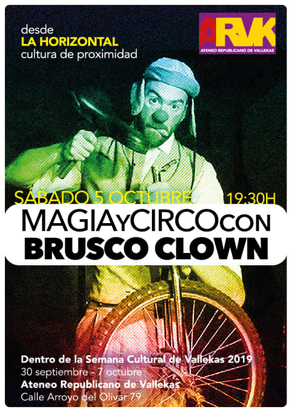 brusco clown ateneo republicano vallecas