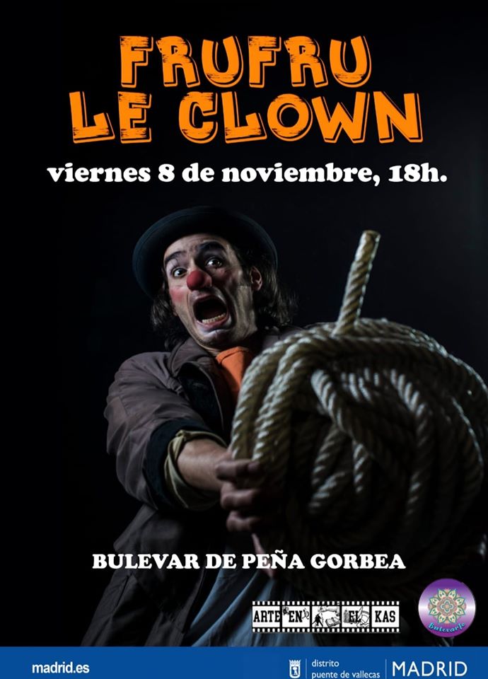 Frufru le clown buñevarte Vallecas