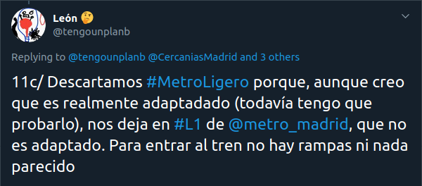 2019. Odisea de un viaje en silla de ruedas por el transporte público de Madrid