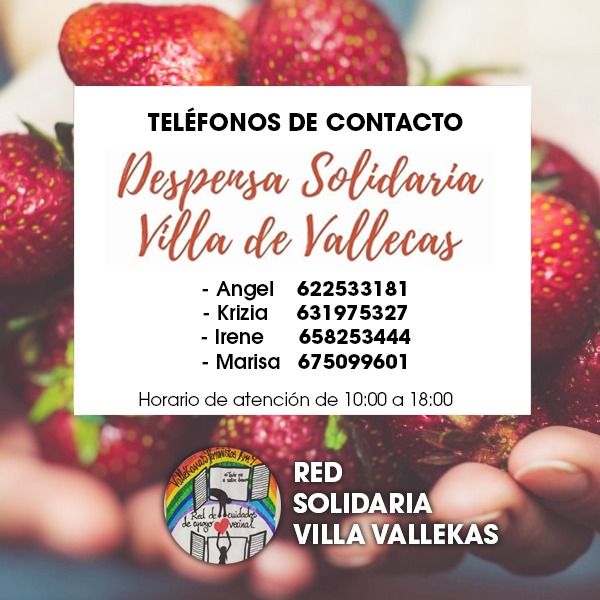 Despensa solidaria Vallecas