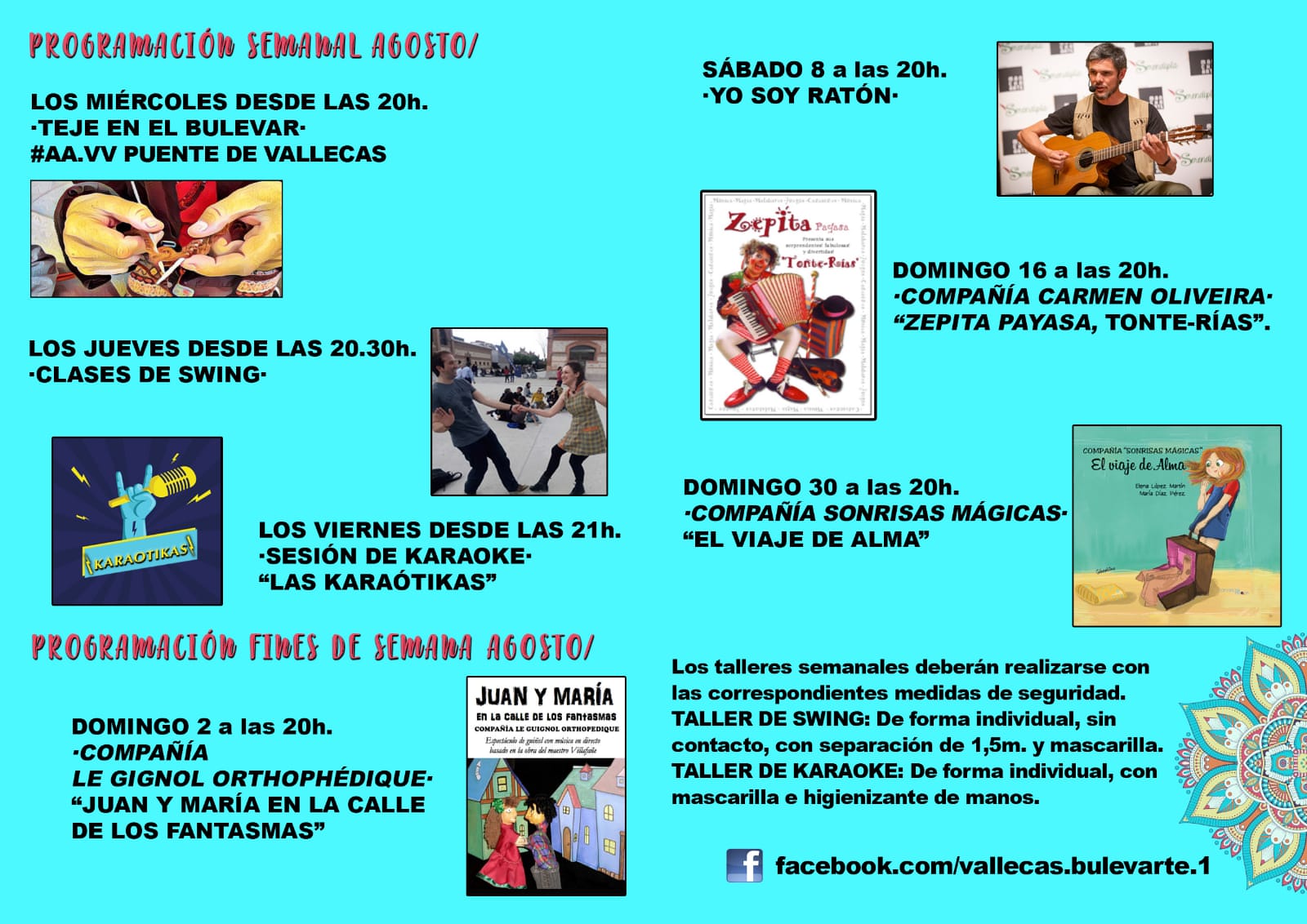 Bulevarte Agosto 2020 Vallecas