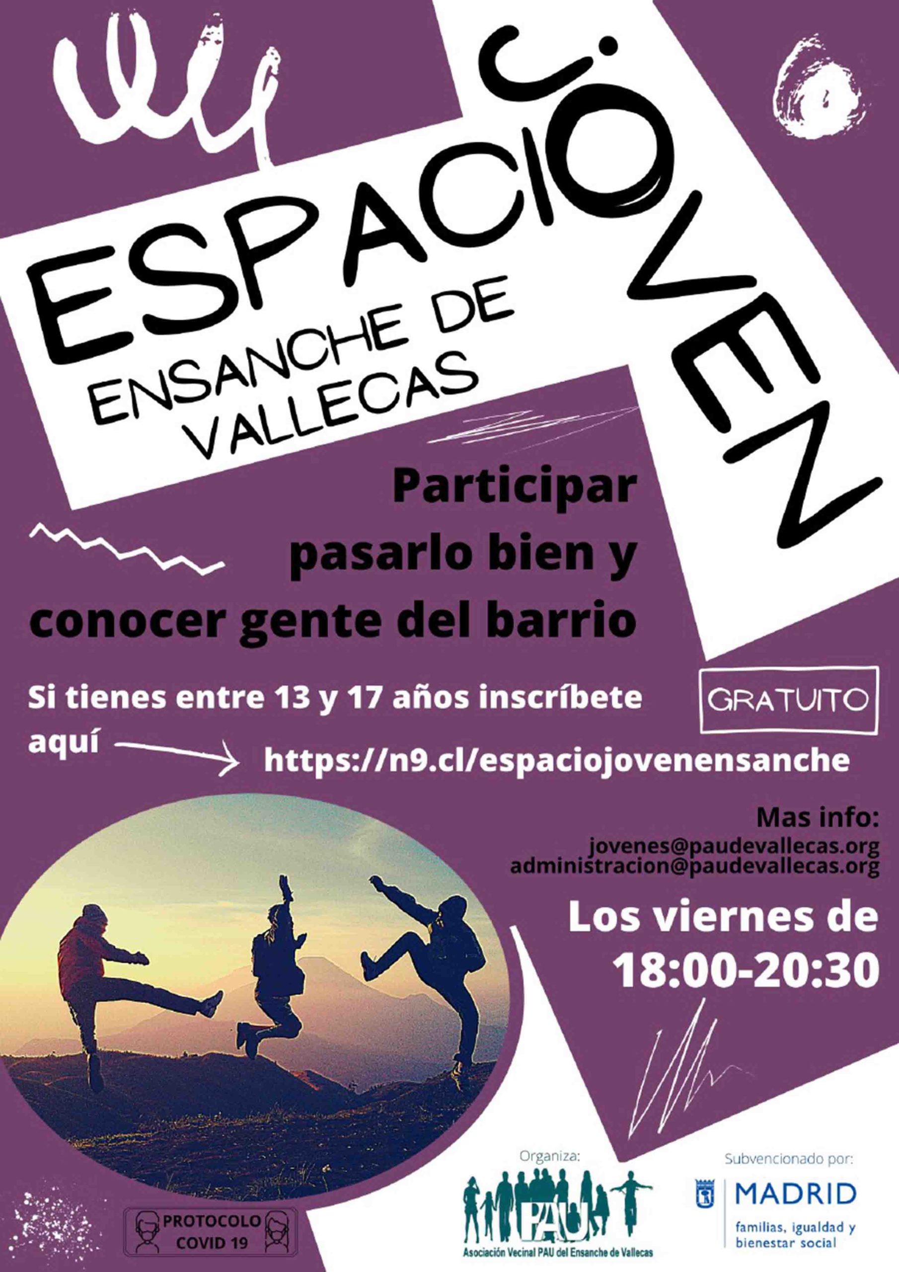 Espacio jóvel Ensanche de Vallecas