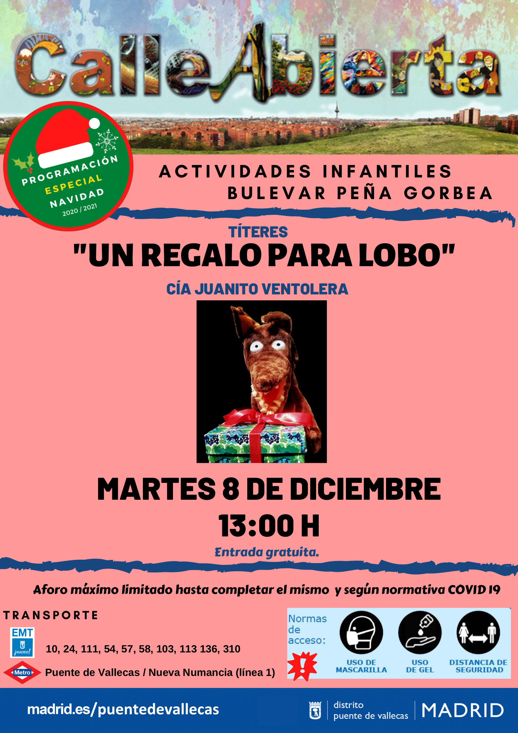 Navidad Vallecas ocio infantil