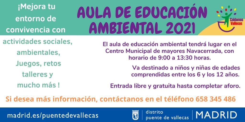 Aula educación ambientas 2021