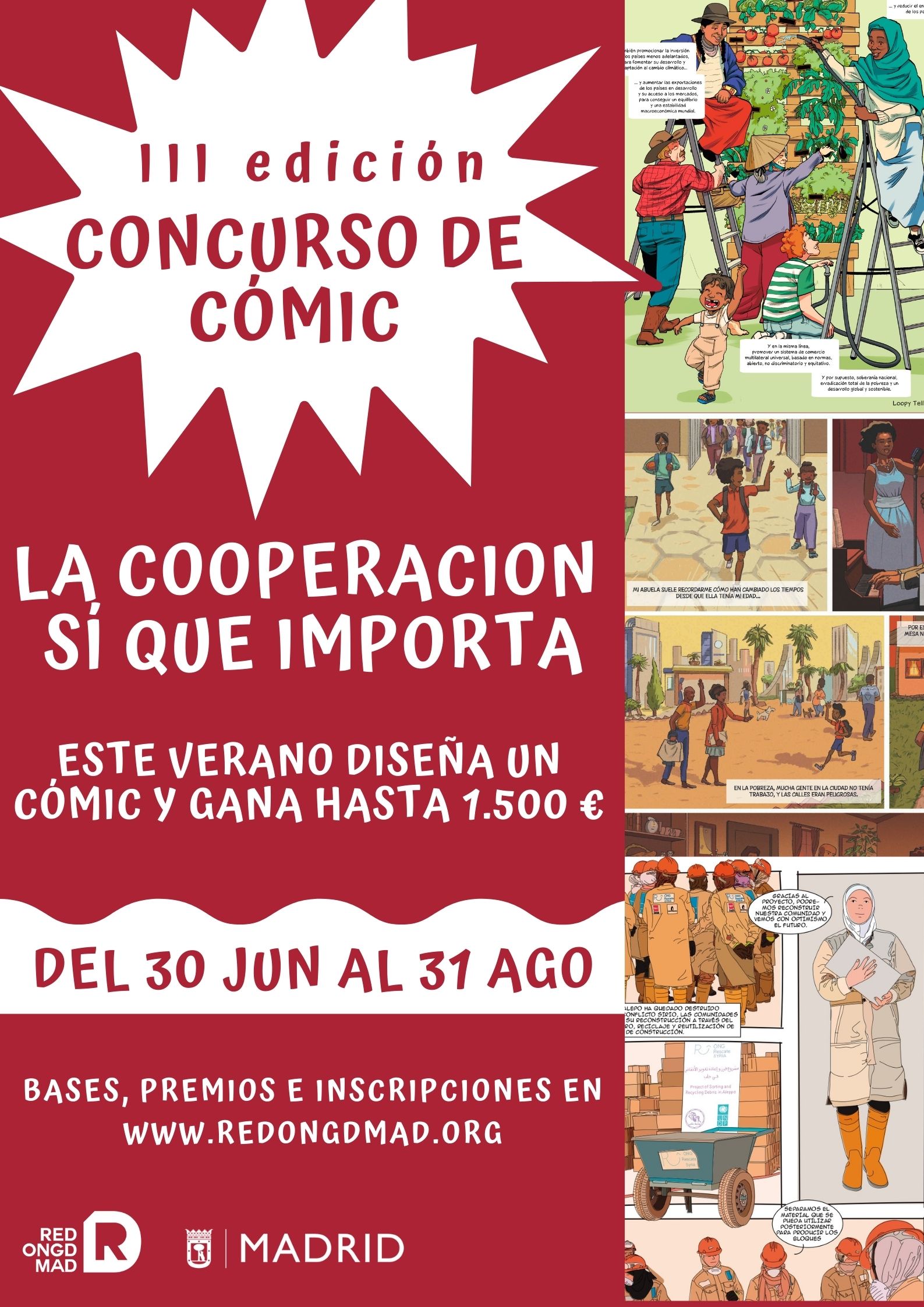 III Edición concurso de cómic “La Cooperación Sí que importa”