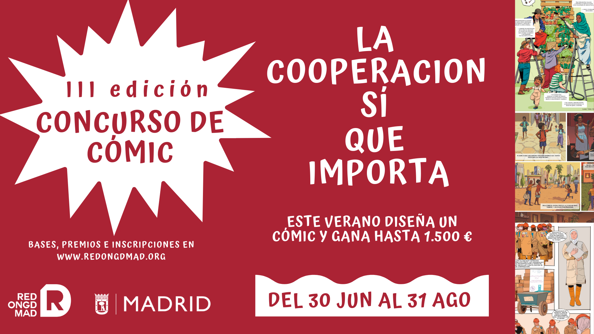 III Edición concurso de cómic “La Cooperación Sí que importa”