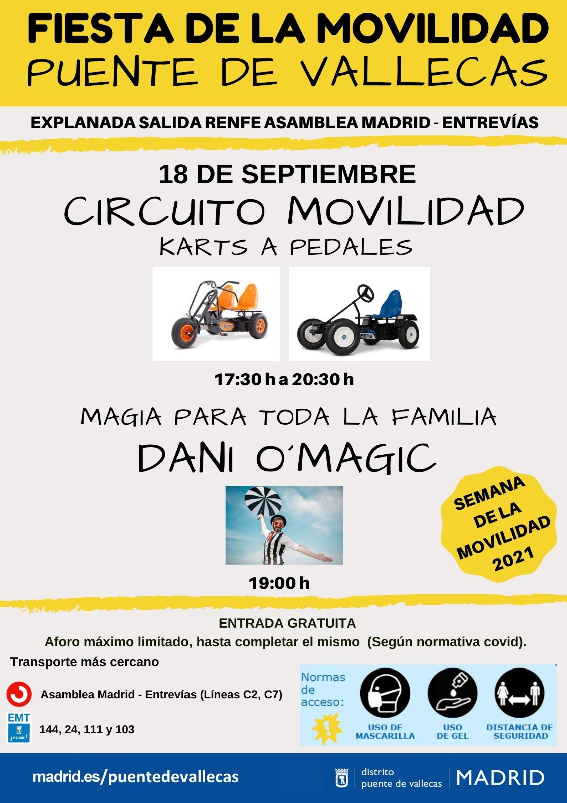Movilidad Puente Vallecas