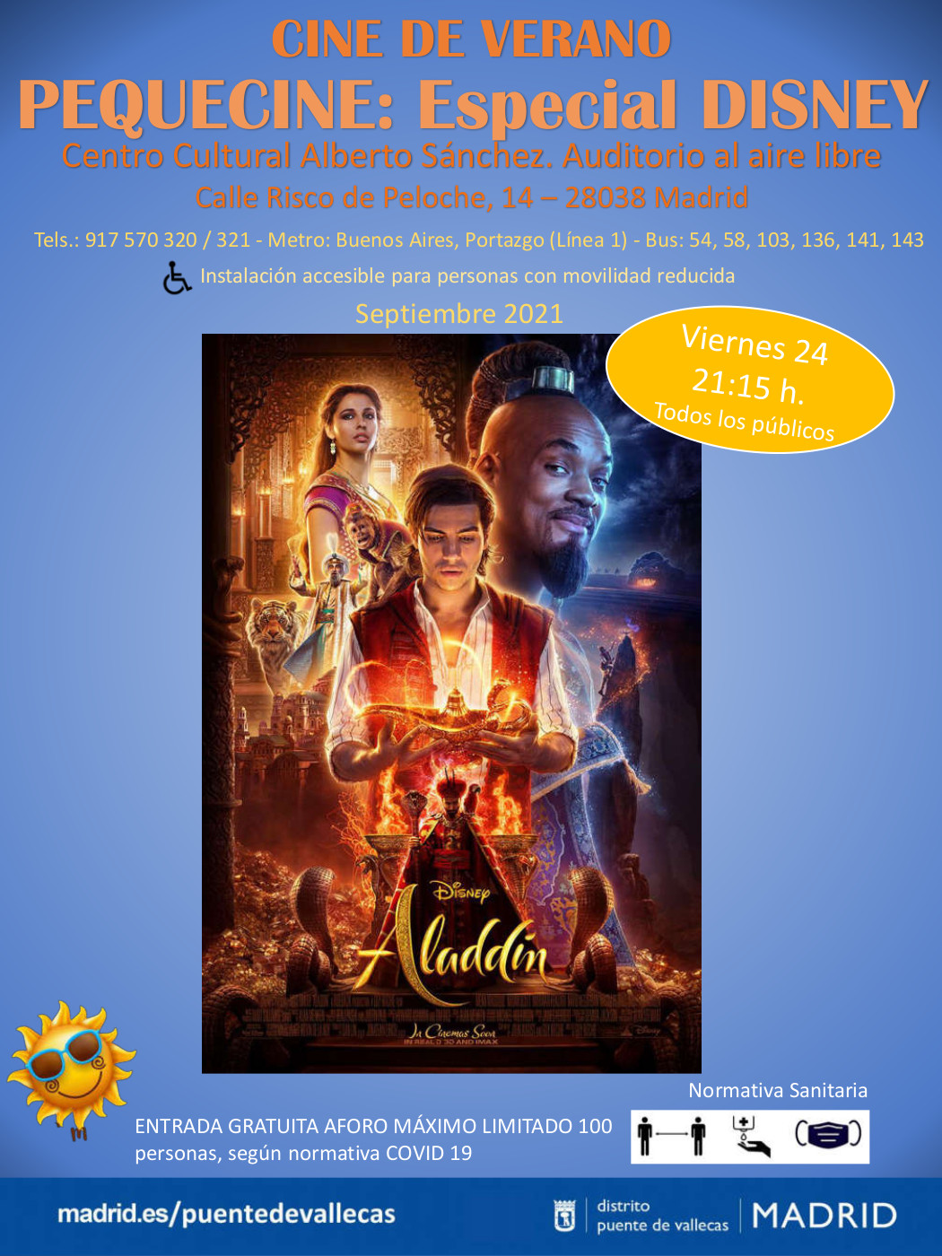 aladdin cine vallecas