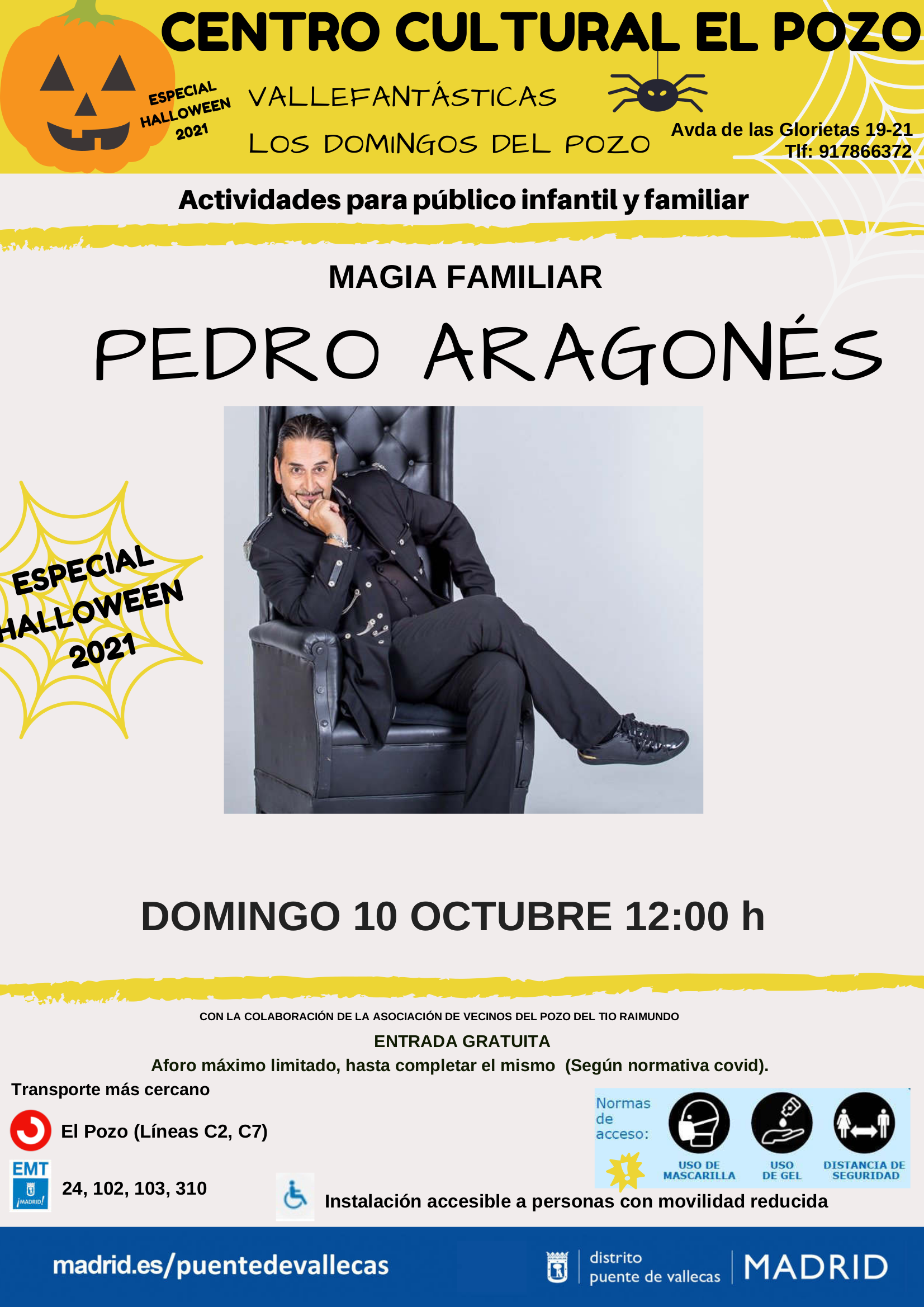 Pedro Aragones especial Halloween Vallecas