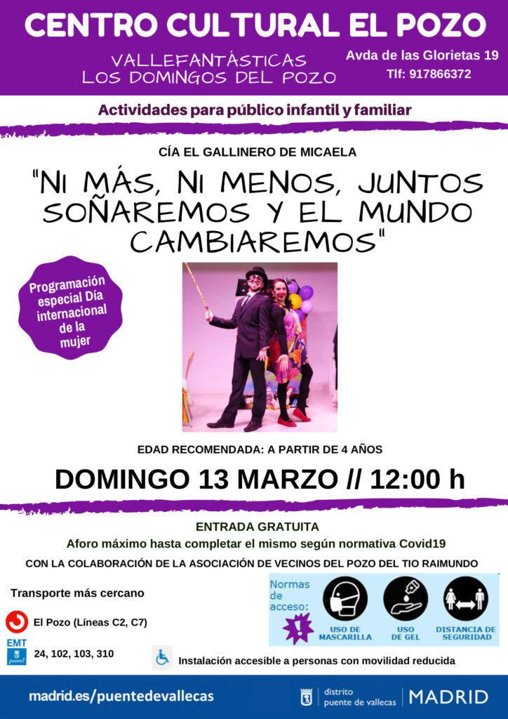 ni mas ni menos especial 8M Vallecas