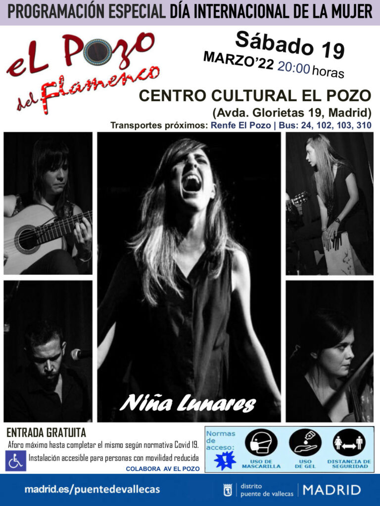 niña lunares especial 8M Vallecas