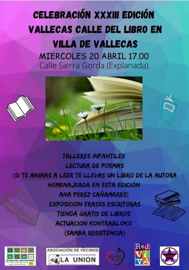 Vallecas calle del libro