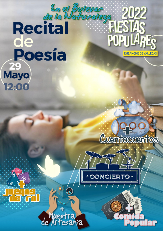 Fiestas Ensanche de Vallecas: VIII Poesía en el Ensanche