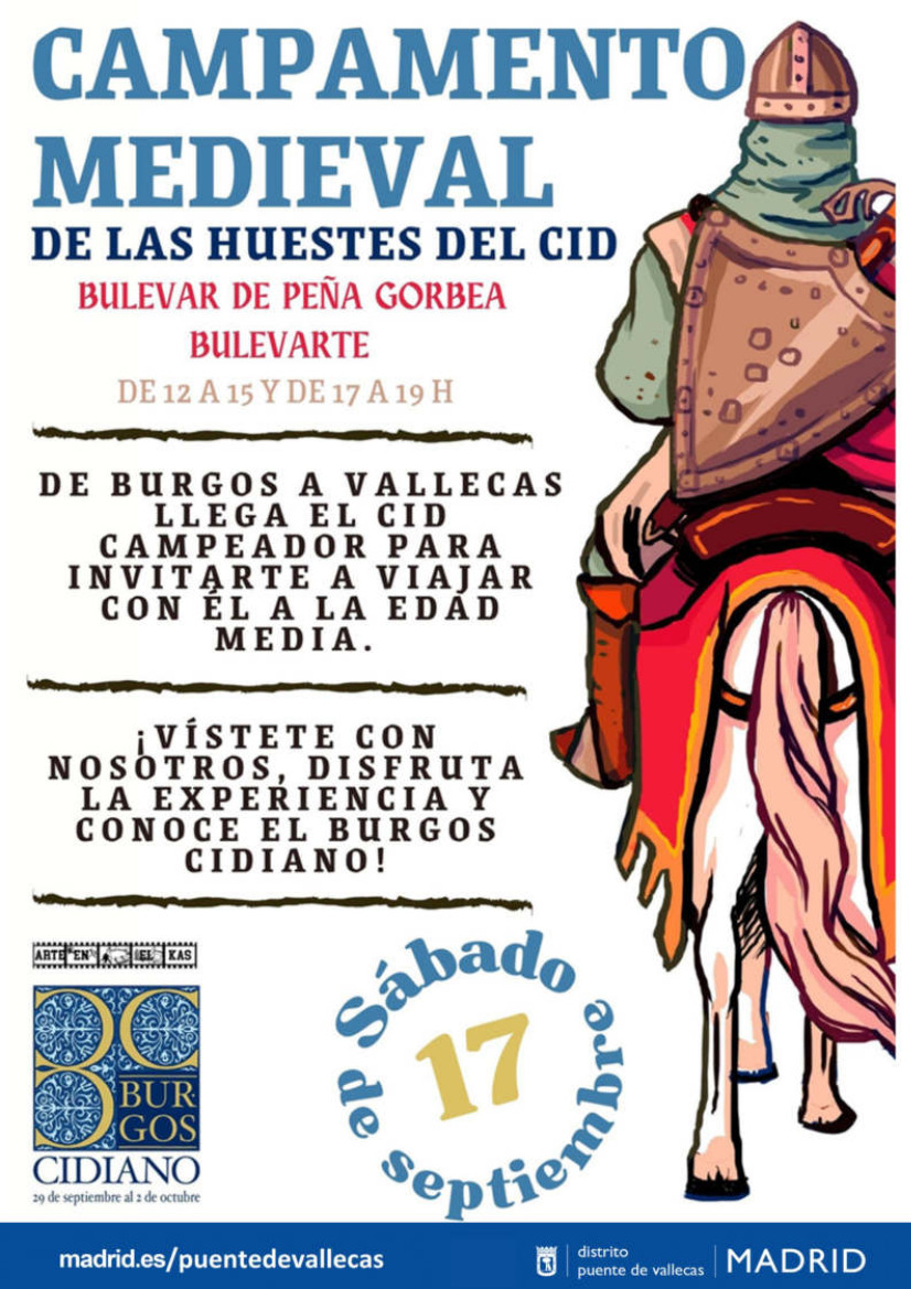 campamento medieval Vallecas