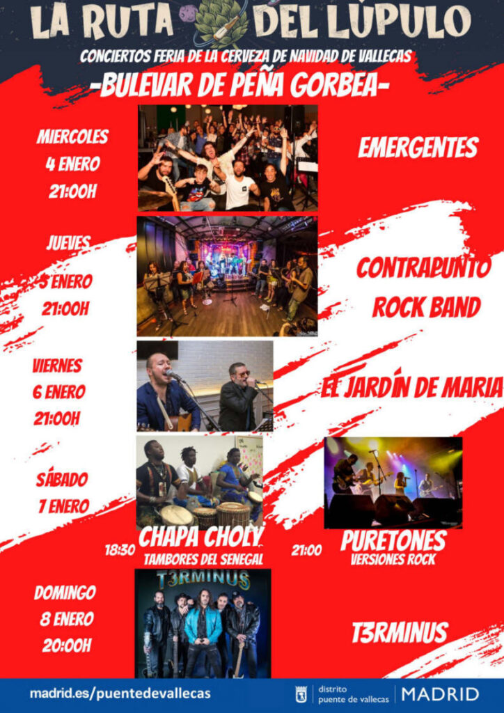 feria cerveza navidad vallecas
